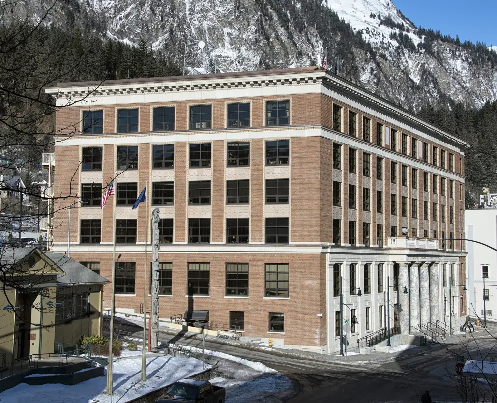 Alaska location and cityscape