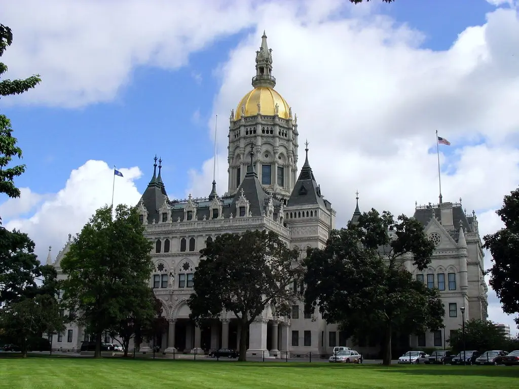 Connecticut location and cityscape