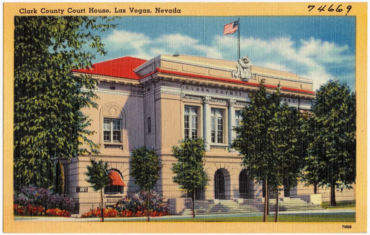 Las Vegas, NV location and cityscape