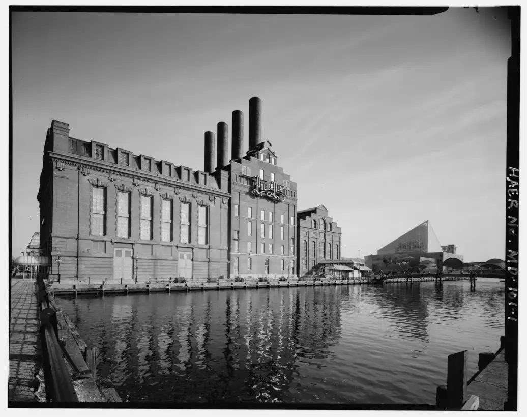 Maryland location and cityscape