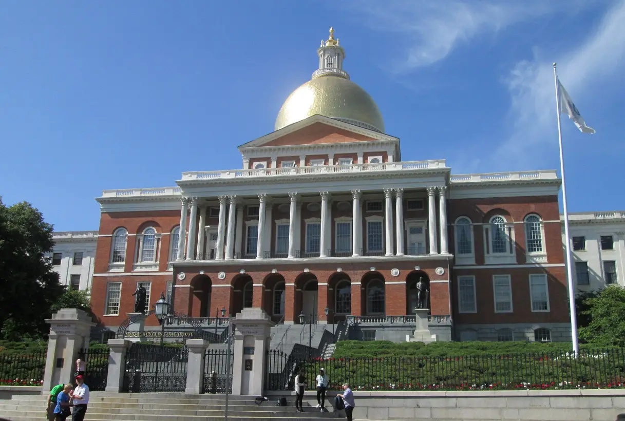Massachusetts location and cityscape