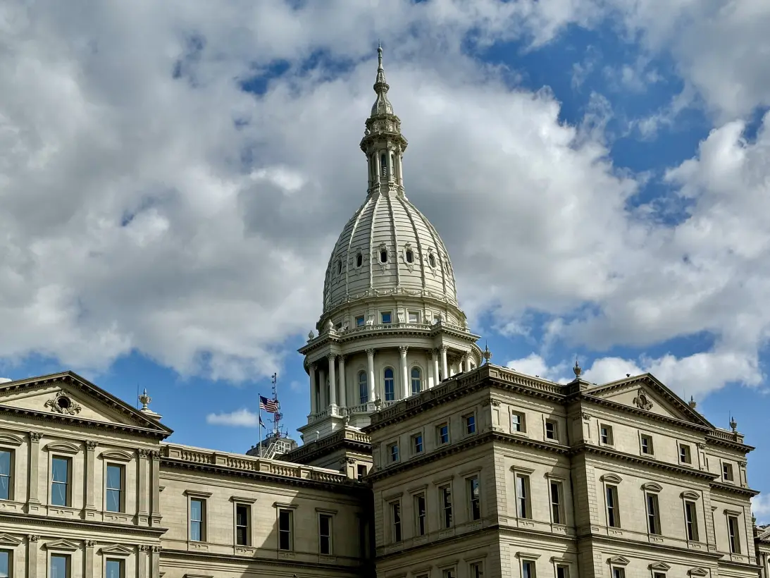 Michigan location and cityscape