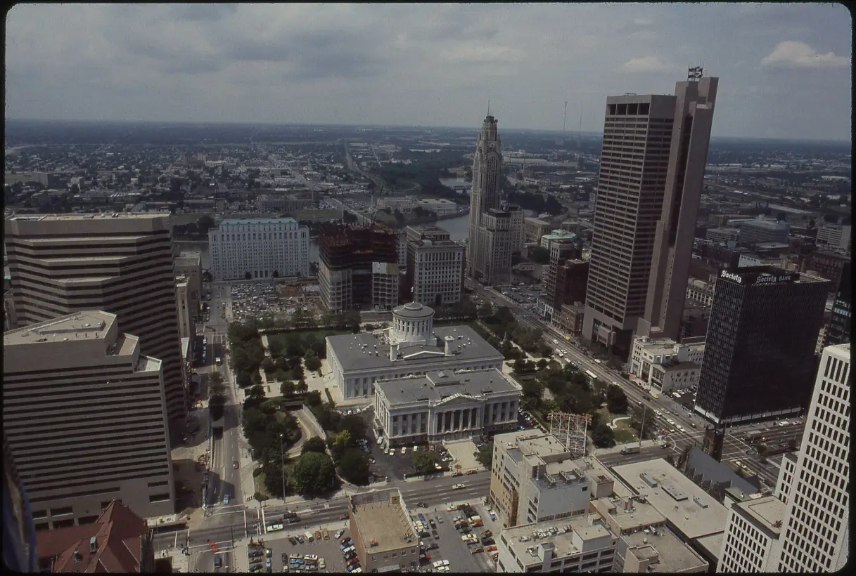 Ohio location and cityscape