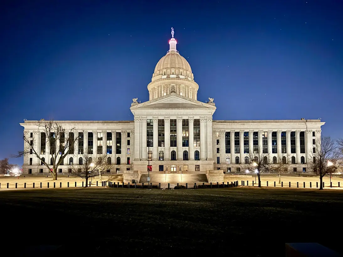 Oklahoma location and cityscape